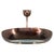 Bauhaus UFO Pendant Light in Copper by Josef Hurka, 1930s For Sale - Image 12 of 12