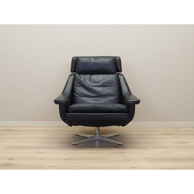 Danish Swivel Armchair by Werner Langenfeld for Esa, 1970s For Sale - Image 3 of 18