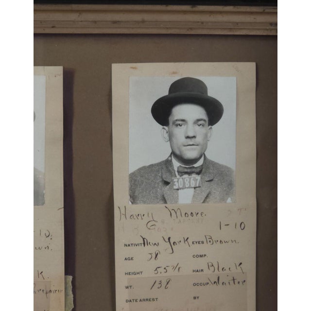 1900 - 1909 Victorian Mugshots, u.s.a. Circa 1900 For Sale - Image 5 of 5