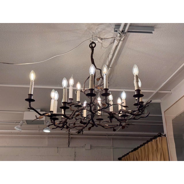 Paul Ferrante Twig Chandelier, Model #2081 For Sale - Image 12 of 12