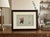 Gray Vintage Embroidery Piggy Rectangular Framed Art For Sale - Image 8 of 8