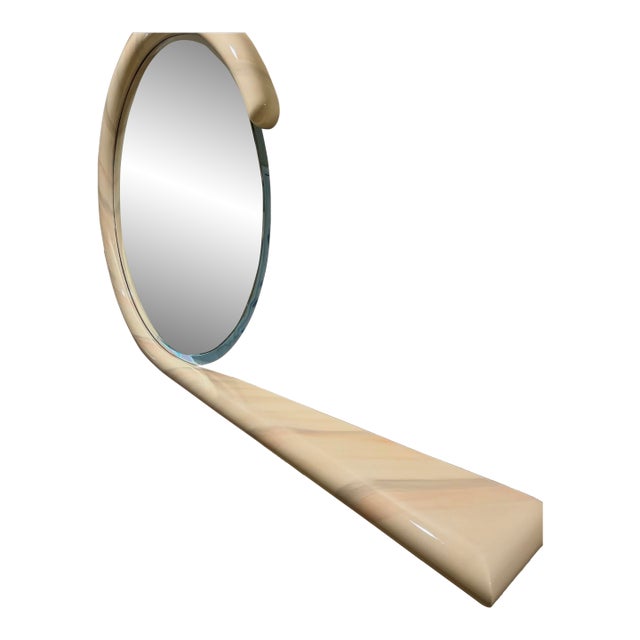Jay Spectre Wall Mirror Shelf Console For Sale