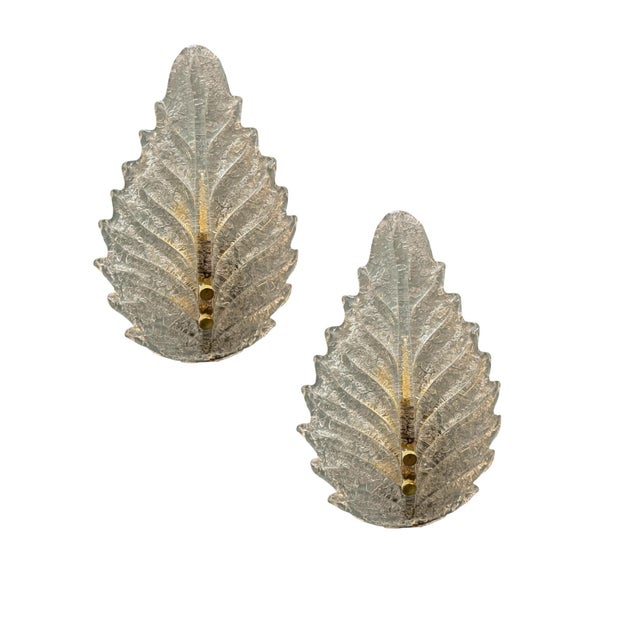 Murano Glass Sconces, 1970s, Set of 2 For Sale - Image 10 of 10