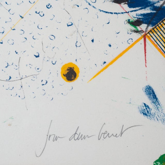 Unknown, Abstract Geometric Compositions, 1980s, Silk-Screen, Set of 2 For Sale - Image 11 of 13