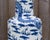 Large Antique Chinese Blue and White Dragon & Fish Porcelain Vase For Sale - Image 14 of 18