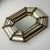 Vintage Octagonal Murano Mirror, Italy, 1950s For Sale - Image 4 of 18