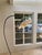 Made in the 1960s. Good condition. Swan neck lamp, it comes with some traces of wear and patina Curved Floor Lamp 41”w x...