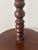 Brown Vintage Turned Wood Floor Lamp with Integrated Shelf, 1970s For Sale - Image 8 of 13