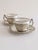 19th Century Victorian Alpaca Silver Coffee Cups and Plates, England, Set of 4 For Sale - Image 5 of 14