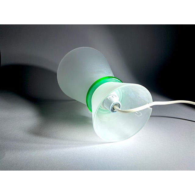 Murano Glass Table Lamp from Effetre Glassworks, 1980s For Sale - Image 6 of 9