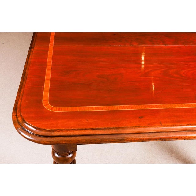 Antique William IV Extending Dining Table and Chairs in Mahogany, Set of 11 For Sale - Image 11 of 18