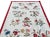 Textile Handmade Cotton Flower Patterned Rug Cream With Blue Green Beige & Red Border -10'x14' For Sale - Image 7 of 11