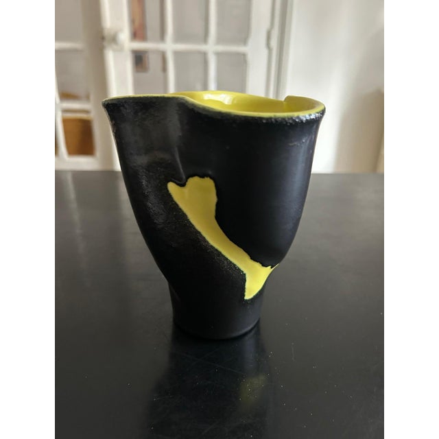 Ceramic Vase from Elchinger, 1950s For Sale - Image 4 of 9