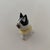 Antique German Novelty French Bulldog/Boston Terrier Porcelain Figurine Featuring an Applied Fly For Sale - Image 9 of 9