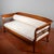 Three-Seater Sofa in Walnut For Sale - Image 16 of 18