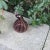 Mid 20th Century Mid 20th Century Italian Murano Art Glass Barbini Gold Flecked Fig For Sale - Image 5 of 6