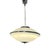 Vintage Space Age Italian Pendant Lamp in White Acrylic, 1970s For Sale - Image 3 of 11