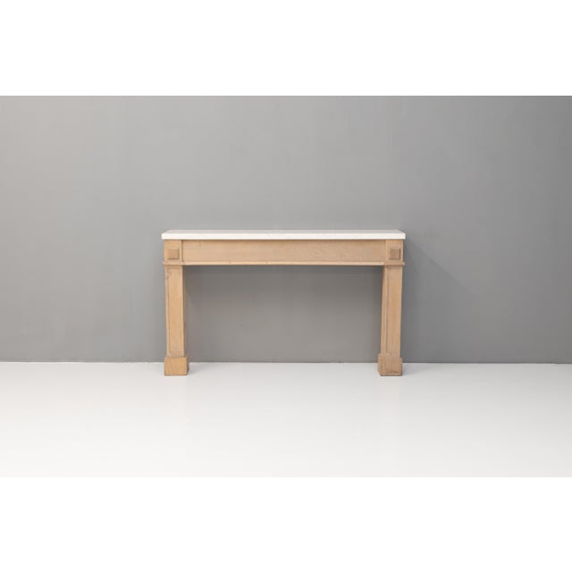 Beige Antique Console Table, 1900s For Sale - Image 8 of 8