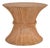 Circa 1970's Wheat Sheaf Side Table For Sale