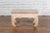 Wood Vintage Thai Whitewashed Low Drinks Table with Carved Apron & Chow Legs For Sale - Image 7 of 13