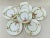 Minton Bone China 10" Dinner Plates - Lorraine Pattern, C. 1925 For Sale - Image 10 of 11