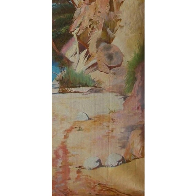 1970s Impressionism Seascape Oil Painting, Original Ukrainian Art 215-102 For Sale - Image 6 of 6