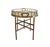 Mid 20th Century Vintage Brass Faux Bamboo Oval Tray / Drinks / Side / Accent Table With Folding Stand, in the Manner of Maison Baguès For Sale - Image 5 of 10