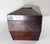 Wood 19th Century English Regency Sarcophagus Form Mahogany Tea Caddy Box For Sale - Image 7 of 18