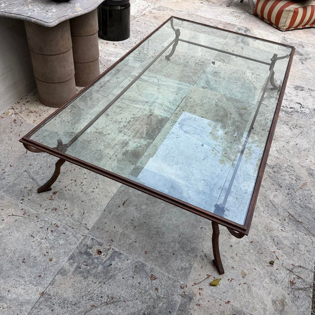 Late 20th Century Late 20th Century Modernist Bronze Coffee Table For Sale - Image 5 of 18