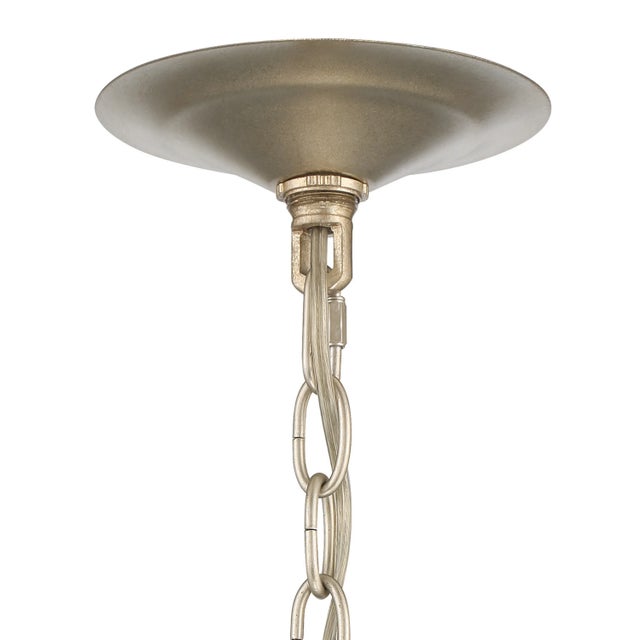 Avon 4-Light Statement Oval Chandelier For Sale - Image 4 of 9