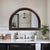 Brown George Arched Mirror Brown For Sale - Image 8 of 9