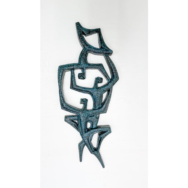 Ceramic Wall Sculpture by Joop Puntman for Ahma, 1950s-1960s For Sale - Image 13 of 14
