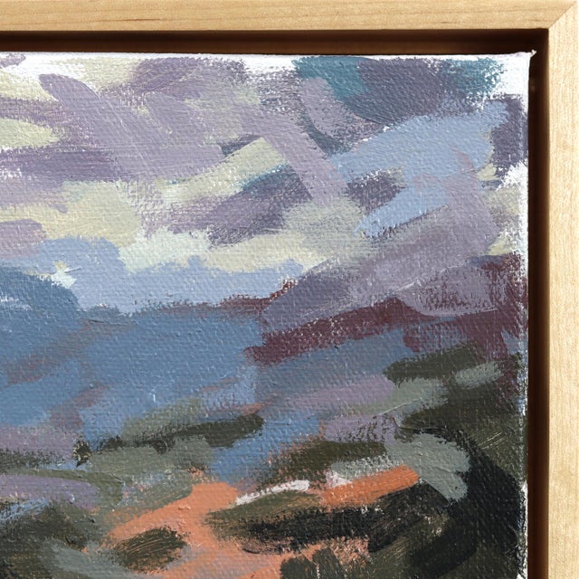 2020s Wild West - Framed Contemporary Western Landscape Painting on Canvas by Taylor Pierce For Sale - Image 5 of 9