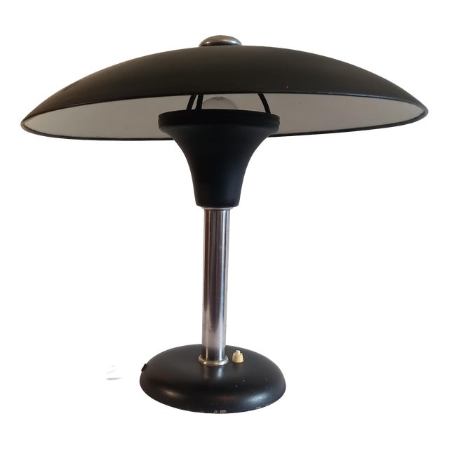 Table Lamp by Max Schumacher for Metallwerk Werner Schröder, Germany, 1930s For Sale