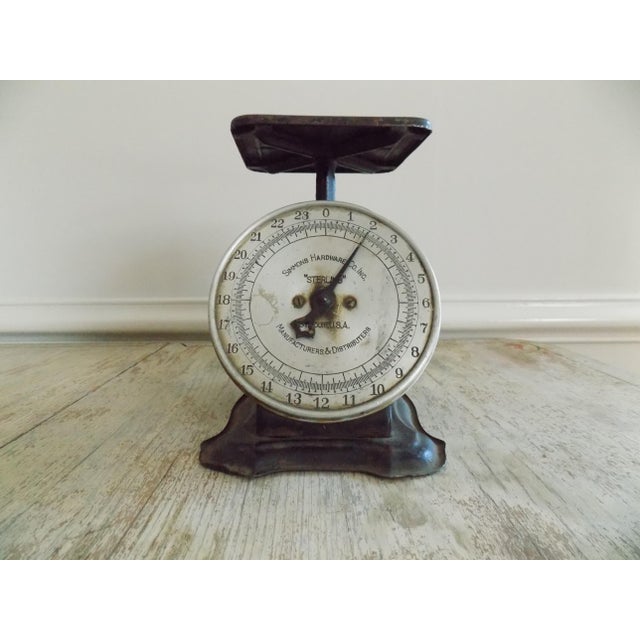 1930s Antique Simmons Hardware Co. Inc Metal Scale Chairish