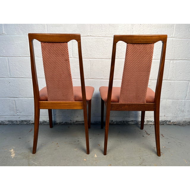 Brown Set of Four Mid-Century Modern Dining Chairs by G Plan Furniture For Sale - Image 8 of 10