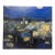 Acapulco Night Sky Cityscape Oil Painting by Molly Schiff For Sale