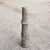 This striking fragment of a stone column is an authentic antique, rich in history and charm. The piece features...