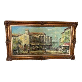 Mid 19th Century Xavier Rabous Painting For Sale