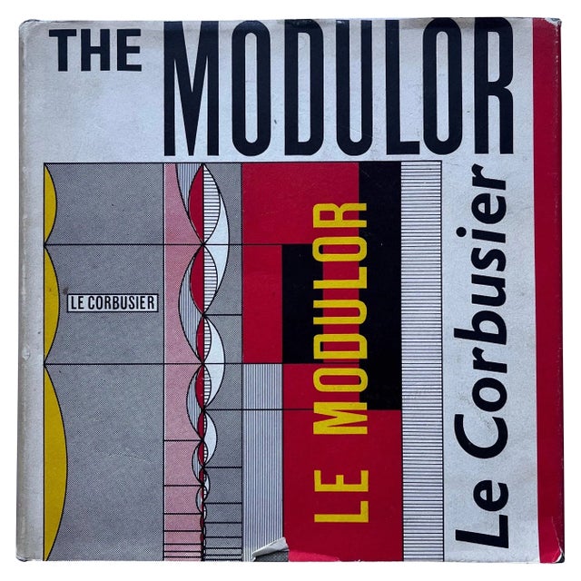 Paper 1954 The Modulor, Le Corbusier, Third Printing Book For Sale - Image 7 of 12