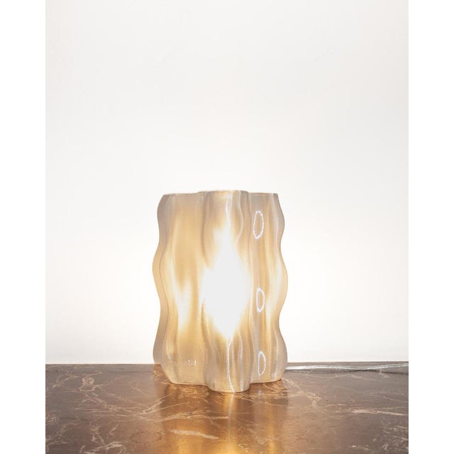 Contemporary Amber Magma Lamp by Mana For Sale - Image 3 of 10