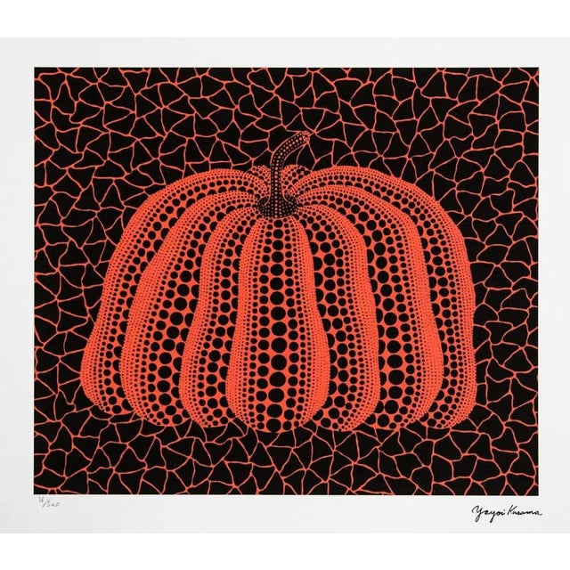 After Yayoi Kusama, Pumpkin, Lithograph, 1990s For Sale