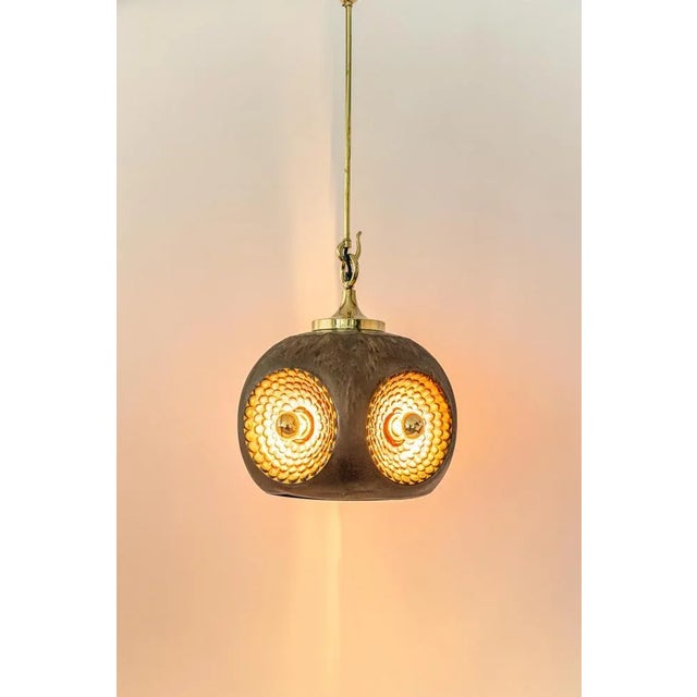 Ceramic Sputnik Pendant Light from Sische, Germany, 1970s For Sale - Image 11 of 14