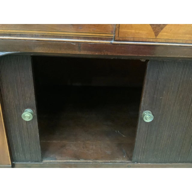 George III Scottish Mahogany Sideboard Buffet Server For Sale - Image 11 of 12