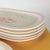 1980s White Mill Ceramic Oval Plates, Set of 6 For Sale - Image 5 of 10