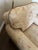 1990s Ralph Lauren Fabric Covered Chair and Matching Ottoman For Sale - Image 5 of 11