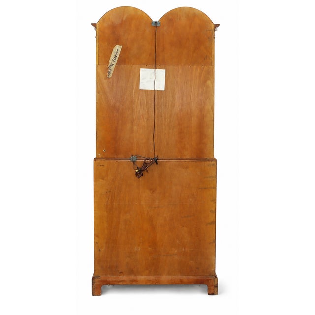 Henredon 1960s Henredon Walnut Folio 10 Secretary Desk Double Hood For Sale - Image 4 of 11