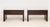 Wood Modern White Glass and Mahogany Side Tables, Pair For Sale - Image 7 of 7