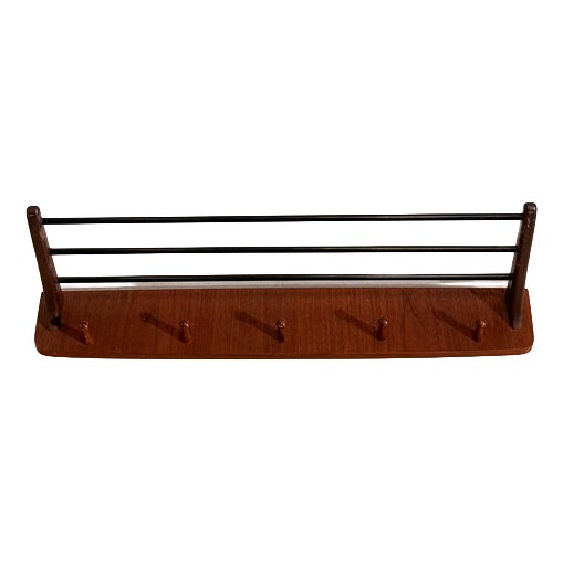 Vintage Wall Coat Rack For Sale
