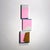David e. Peterson – puzzle #119 (2022) acrylic, birch wood, art resin 32 x 13 x 3 inches dynamic, architectural, and...